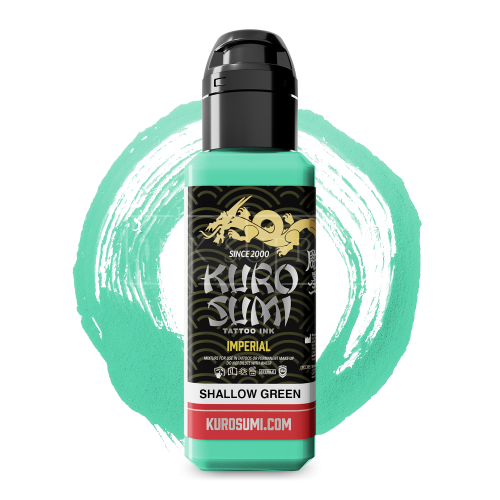 Kuro Sumi Imperial Tattoo Ink - Shallow Green 22ml  